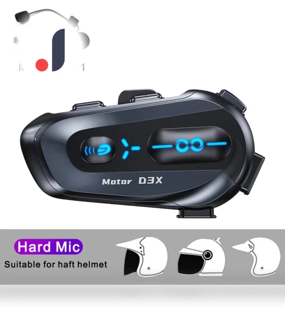 Smart Motorcycle Intercom System — Communication, Motorgo Premium