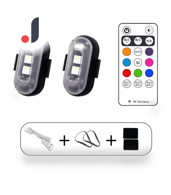 Wireless Remote Control Strobe Light — Vehicle Safety Signals, Dream Garage