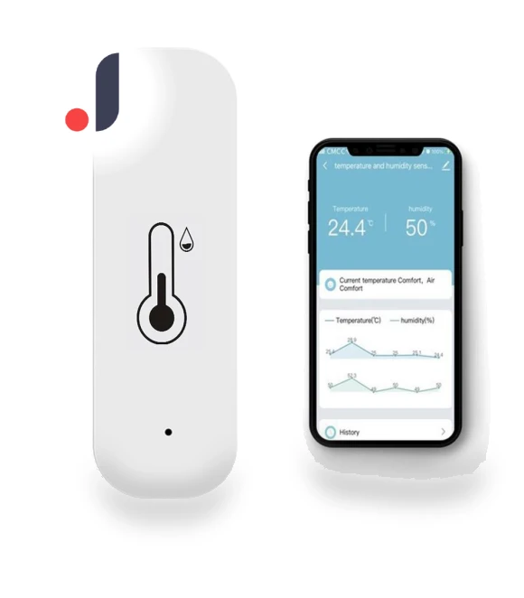Battery-Powered Humidity and Temperature Monitor — Hygrometers, xiaohuinet