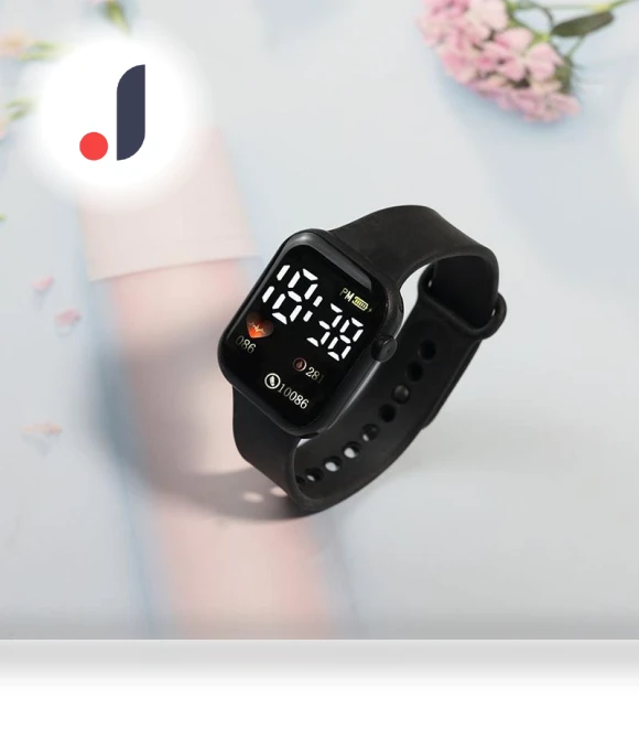 Digital LED Display Waterproof Electronic Smart Sports Fitness Watch — Smartwatches, CaiSucc