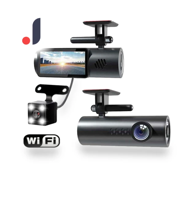 Dual 1080P Car Dash Cam — Dashboard Cameras, Jiangnan E