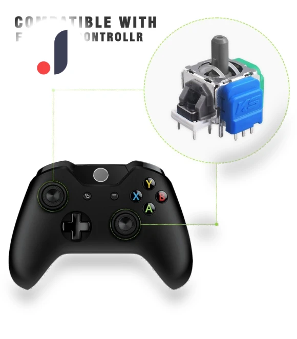 Electromagnetic Joystick with Anti-Drift Protection — Thumb Comfort Enhancers, Vigotwow