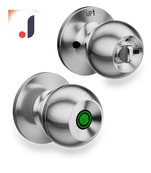 Fingerprint Door Lock — Biometric Security, HOME-Auto-001