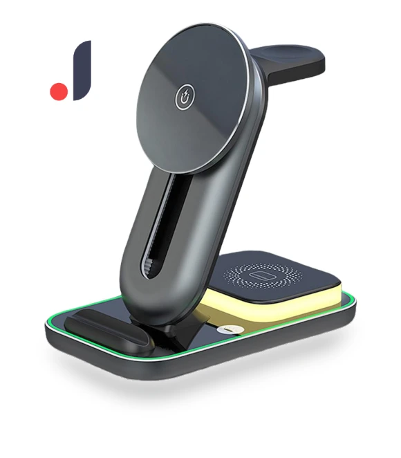 Magnetic Wireless Charging Station 3-in-1 — Chargers, HOME-Auto-001