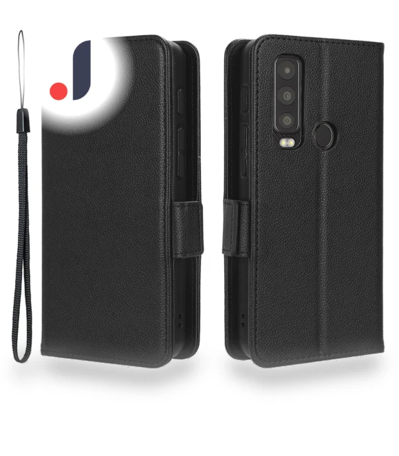 PU Leather Wallet Case with Strap — Flip Cases, Smartwatch 2025