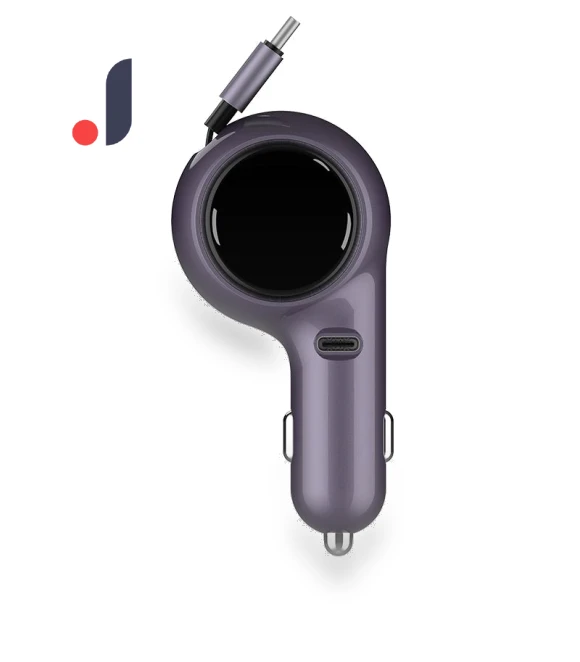 Retractable Car Charger Cable — Chargers, HOME-Auto-001