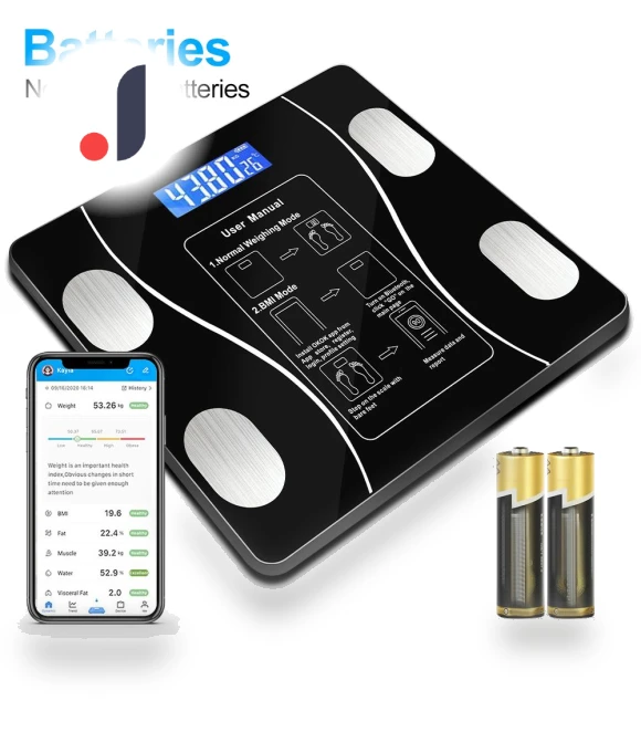Smart Body Fat Scale — Body Composition Analysis, HOME-Auto-001