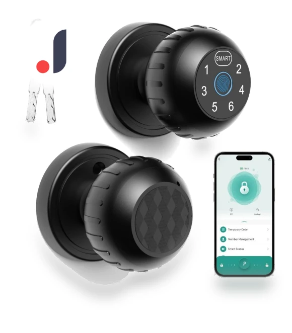Smart Handle Door Lock — Smart Home Security, The Romantics
