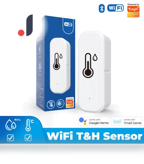 Smart Temperature and Humidity Sensor — Home Climate Control, HOME-Auto-001