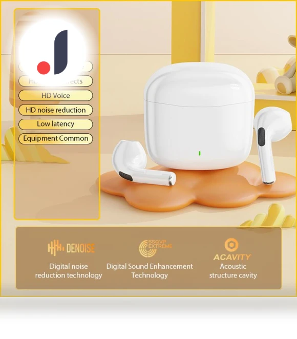Wireless Earbuds with Noise Cancellation — Audio Gear, HOME-Auto-001
