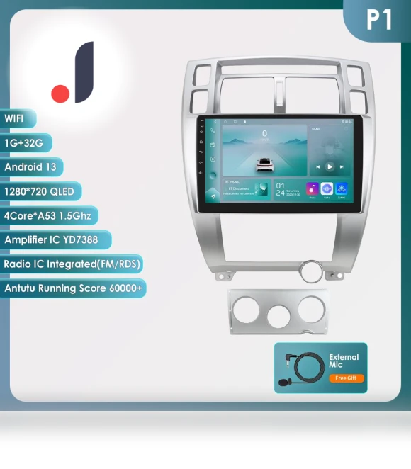 8-Core AI Android Autoradio — Navigation & GPS Accessories, Hizpo
