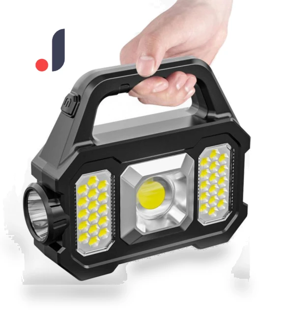 Multifunctional Outdoor Waterproof Solar Flashlight — Flashlights, AI Supermarket