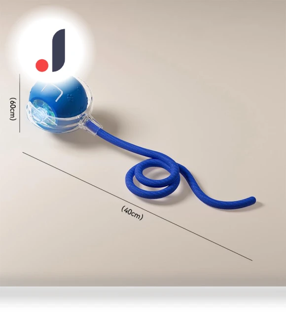 Interactive Pet Toy Ball — Interactive Animal Companions, Drawing Room