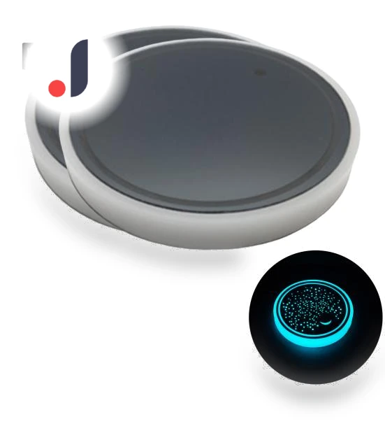 Rechargeable LED Car Cup Holder Lights — Car Cup Holders, Superway