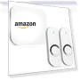 Thumbnail Lighted Wireless Doorbell with 58 Chimes, 1000ft Range, Waterproof — Push Buttons, AIDA