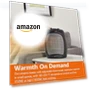 Thumbnail Ceramic Space Heater, Portable Heater for Indoor Use, 1500W, Black — Portable Heating Solutions, Amazon Basics