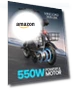 Thumbnail Electric Scooter with Large Middle Basket, 550W Motor, Foldable Design — Electric Self-Balancing Scooters, Gyroor