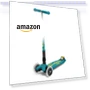 Thumbnail Maxi Deluxe Foldable LED Scooter for Kids with Light-Up Wheels — Push Scooters, Micro