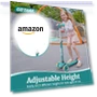 Thumbnail Kids Kick Scooter with LED Lighted Wheels and Adjustable Handlebars — Balance Bikes, Gotrax