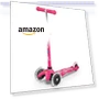 Thumbnail Mini Deluxe LED Three-Wheeled Lean-to-Steer Scooter — Balance Bikes, Micro