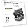 Thumbnail Wireless Earbuds Bluetooth 5.3 Light Weight IPX5 Waterproof with Charging Case — In-Ear Headphones, TOZO