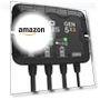 Thumbnail 3-Bank Smart Marine Battery Charger, 15A Waterproof Onboard Boat Charger — Battery Chargers, NOCO