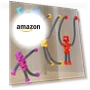 Thumbnail Suction Cup Robot Toy for Kids - 4 Pack Sensory Pop Tubes Robots — Infant & Early Childhood Playthings, Limpskys
