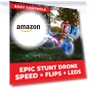 Thumbnail Mini Drone for Kids with LED Remote Control — Flying Toys, Force1