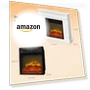 Thumbnail Electric Fireplace with Mantel — Tabletop Fireplaces, ROVSUN