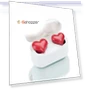 Thumbnail Heart-shaped Wireless Headphones — In-Ear Headphones