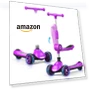 Thumbnail Adjustable Height Kids Kick Scooter with Removable Seat — Balance Bikes, EVLIQUIL