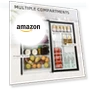 Thumbnail Mini Fridge with Freezer — Mini Fridges, HOMCOM