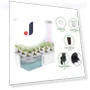 Hydroponics Growing System with LED Grow Light — Germination Kits, KITCHEN-MALL
