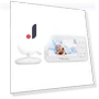 Wireless Baby Monitor with Night Vision — Baby Monitors, KONNWEI