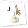 Electric Interactive Cat Toy with Feathers — Cat Playthings, grocercollect