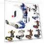 High-Quality One-Key Robot Toy — Interactive Figures & Robots, tie