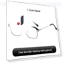 Smart Reading Glasses with Color-Changing Half-Frame — Smart Glasses, AI Supermarket