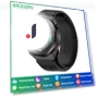 Smart Watch with Air Pump & Safety Cushion — Smartwatches, SACOSDING