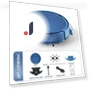 3-in-1 Wireless Sweeping and Cleaning Vacuum — Smart Cleaning Robots, Essager Electronic