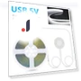 Adjustable Brightness LED Under Cabinet Light — Under-Cabinet Mounts, MALITAI
