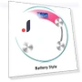 Transparent Round Digital Bathroom Scale — Weight Management Tools, Essager Electronic