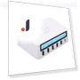Smart Charging Station with 6-Port LCD Display and USB Dock — Chargers, 3d printing machine