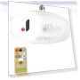 Ceiling Fan with LED Light and Remote Control — Ceiling Fans, Actually lighting