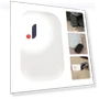 Mini Smart Rectangle Device with Key Loss Protection — Keyless Entry, Automobile and motorcycle supplies