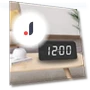 Wooden Digital Clock with LED Night Light — Clocks