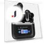 Bluetooth Earbuds with Wireless Charging Case — Headsets, OFFICE-MALL