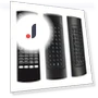 MX3 Air Mouse Wireless Mini Keyboard with Remote Control — Keyboards, Clock-Mall