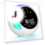 Bluetooth Alarm Clock Speaker with Touch Night Light — Sleep Soothers, Exquisite goods home furnishing