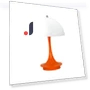 Portable LED Mushroom Table Lamp — Desk & Table Lighting, Exquisite goods home furnishing