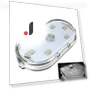 Car Ceiling Light with Touch Control and USB Charging — Light Kit, TOMTOP JMS